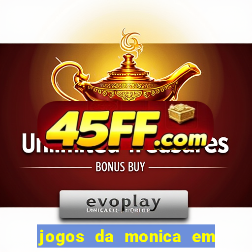 jogos da monica em o mundo perdido
